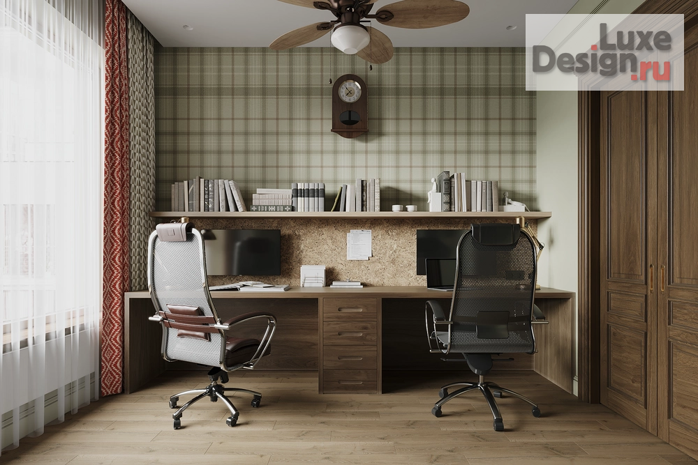 Дизайн интерьера четырехкомнатной квартиры "1+1 - дизайн-проект 4-х комнатной квартиры от Брусники в Академическом. г.Екатеринбург" (фото 7)