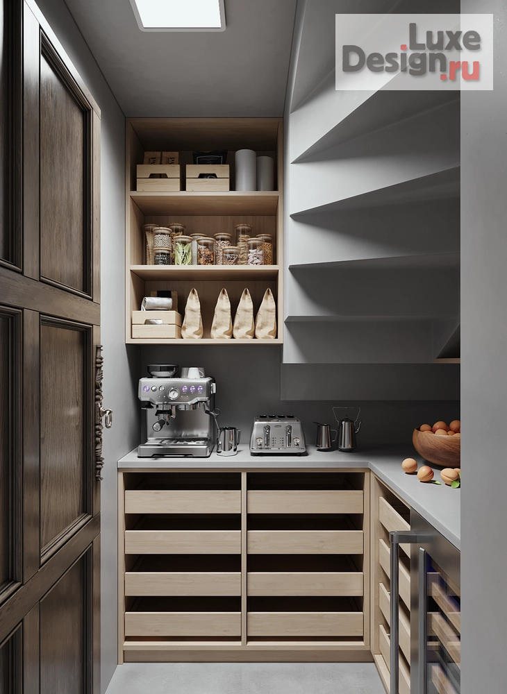 Дизайн интерьера четырехкомнатной квартиры "Ешь. Молись. Люби (дизайн-проект 2-х уровневой квартиры в ЖК На Некрасова, г. Екатеринбург)" (фото 14)