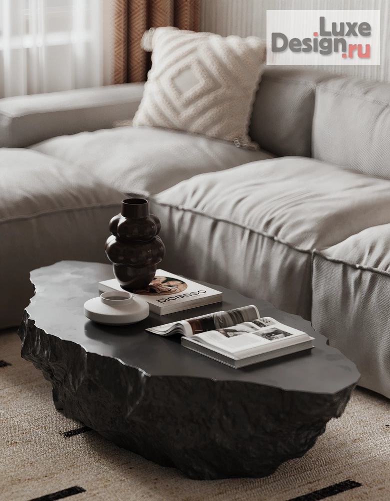 Дизайн интерьера четырехкомнатной квартиры "Семейный остров - двухуровневая квартира в ЖК Северный" (фото 11)