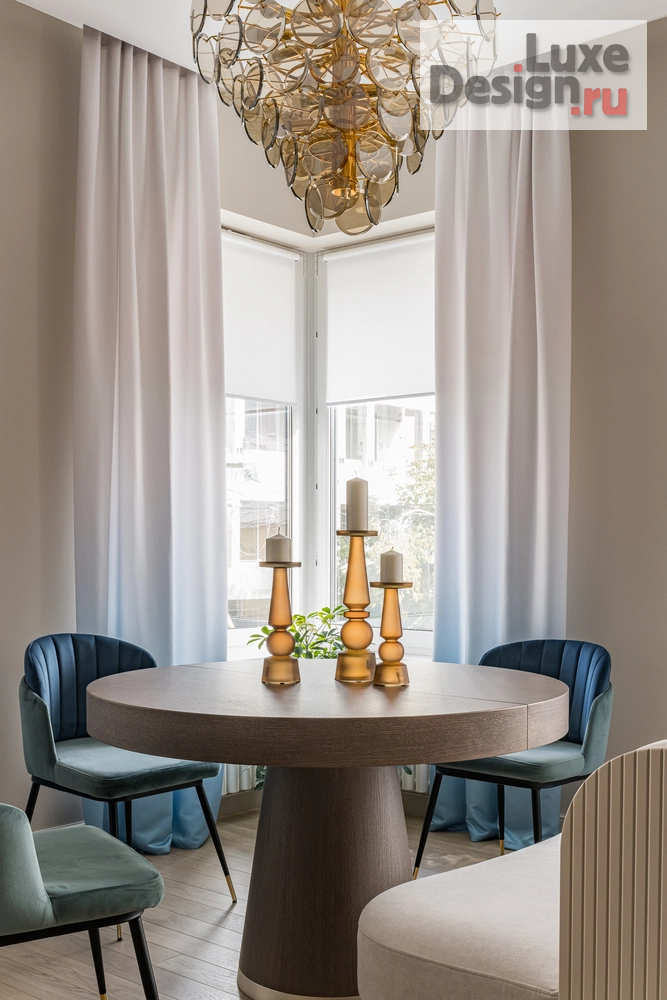 Дизайн интерьера двухкомнатной квартиры "Интерьер в стиле Моне" (фото 5)