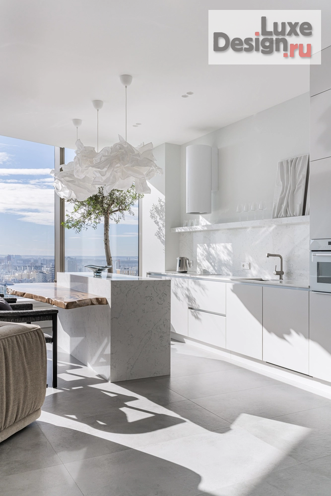 Дизайн интерьера апартаментов "Швейцарские Альпы в Башне Исеть" (фото 1)