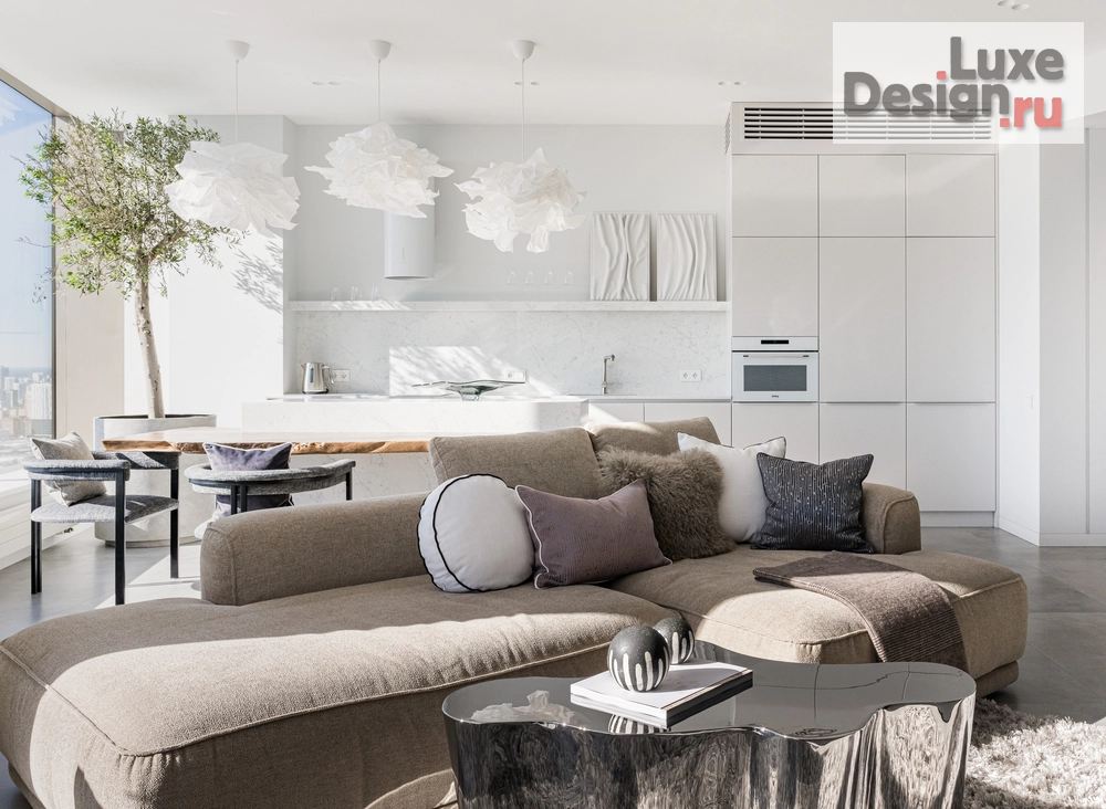 Дизайн интерьера апартаментов "Швейцарские Альпы в Башне Исеть" (фото 5)