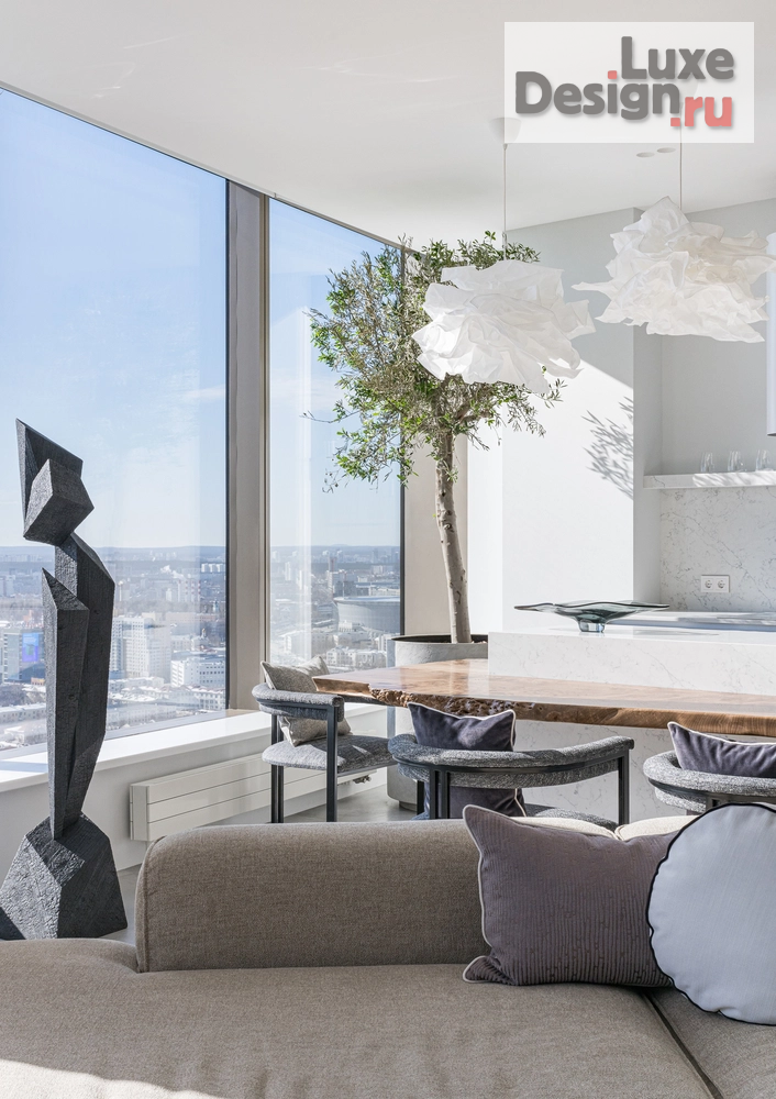 Дизайн интерьера апартаментов "Швейцарские Альпы в Башне Исеть" (фото 6)