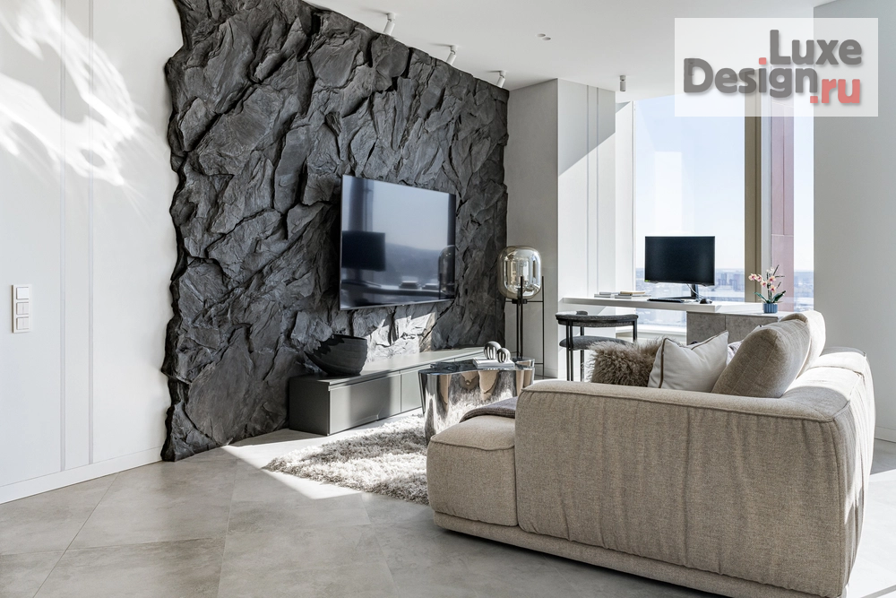 Дизайн интерьера апартаментов "Швейцарские Альпы в Башне Исеть" (фото 10)