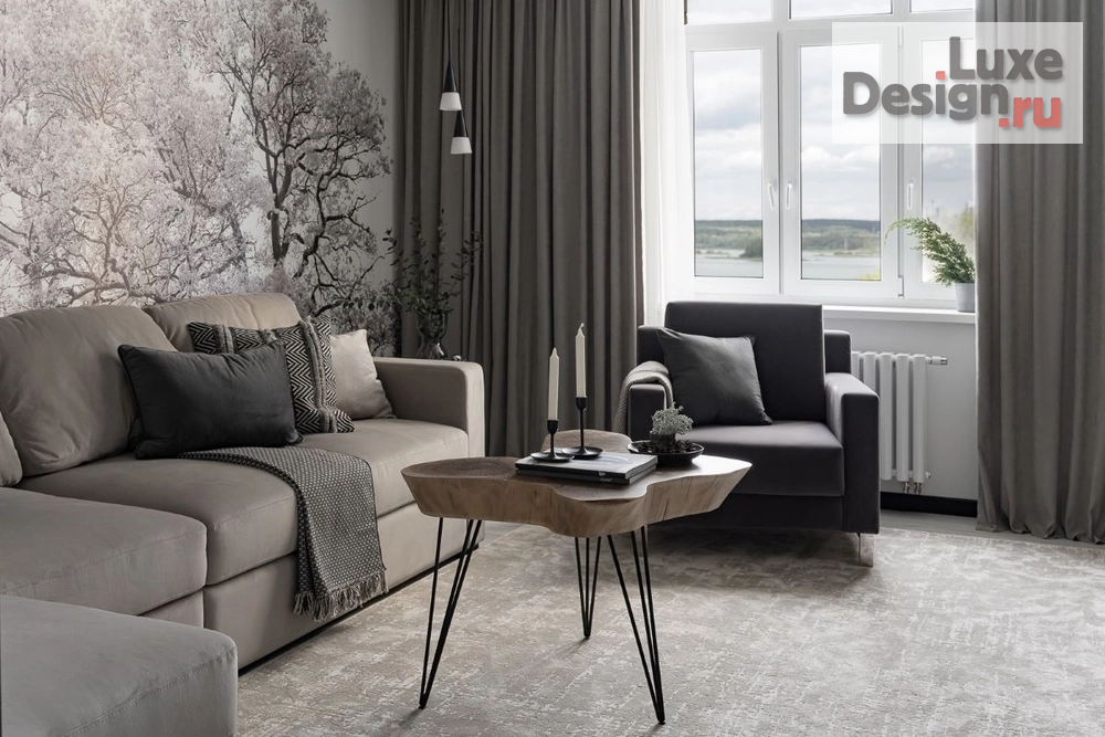 Дизайн интерьера трехкомнатной квартиры "Квартира для врачей - фото" (фото 2)