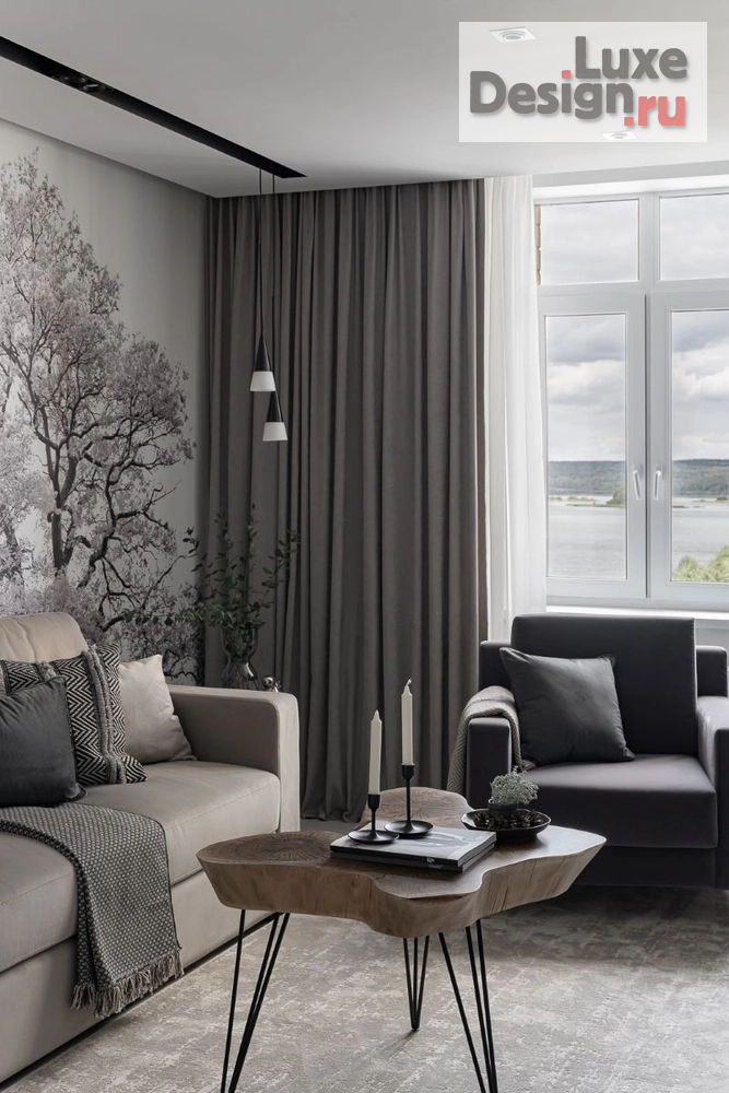 Дизайн интерьера трехкомнатной квартиры "Квартира для врачей - фото" (фото 3)