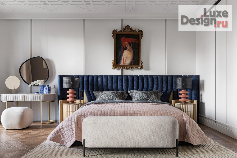 Дизайн интерьера двухкомнатной квартиры "Квартира в стиле Dior (фото)" (фото 19)