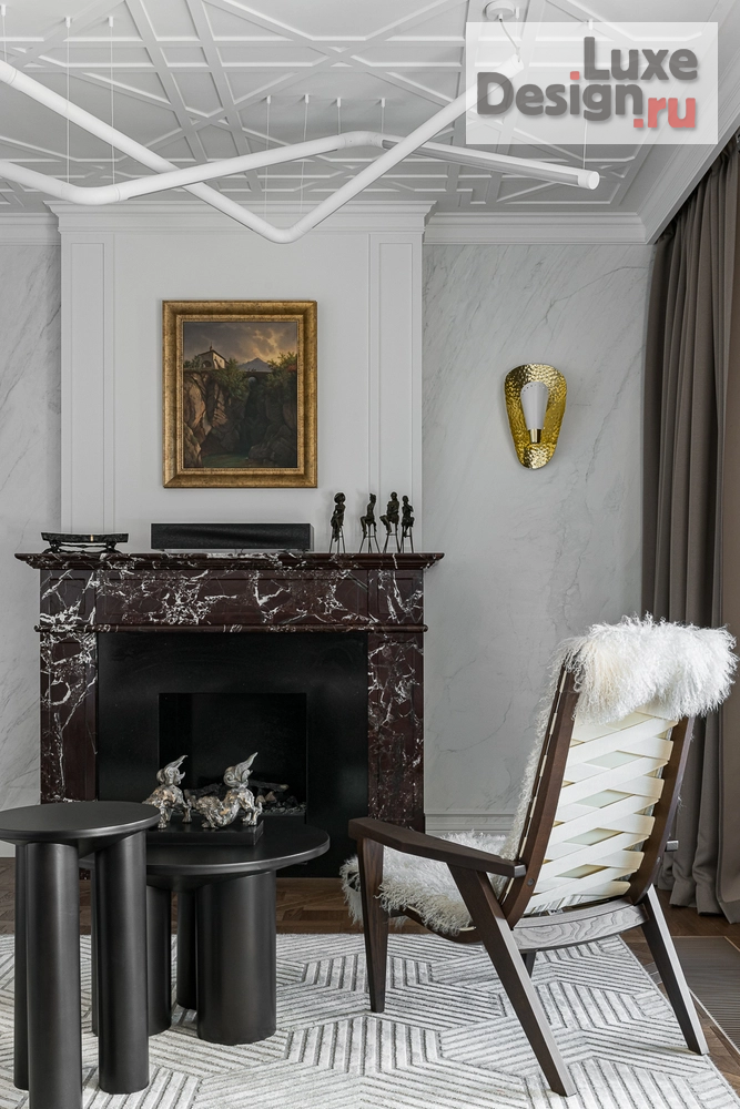 Дизайн интерьера двухкомнатной квартиры "Квартира в стиле Dior (фото)" (фото 23)