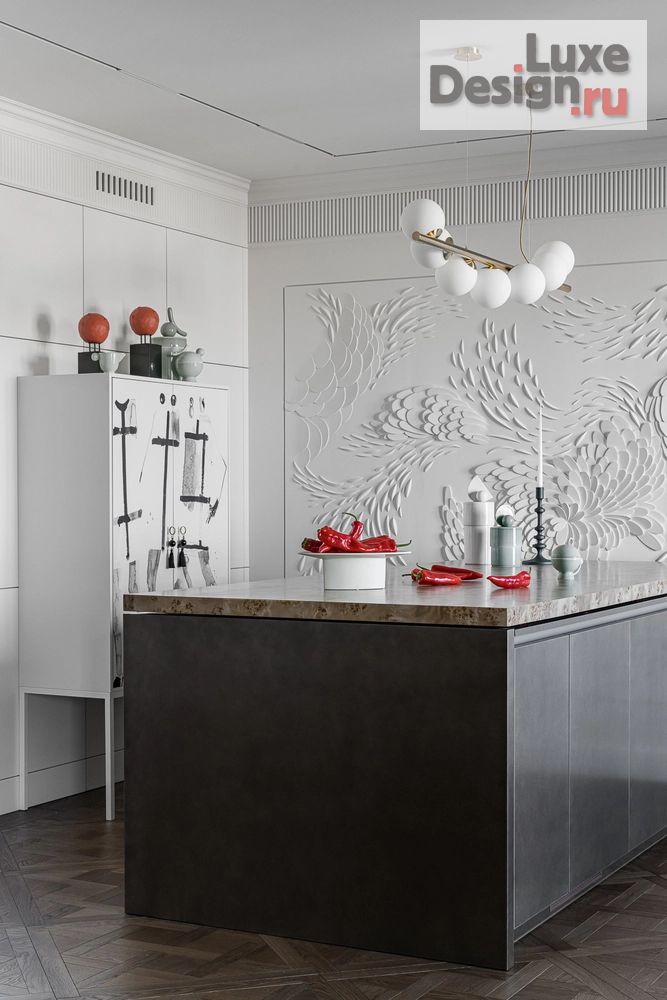 Дизайн интерьера двухкомнатной квартиры "Квартира в стиле Dior (фото)" (фото 5)