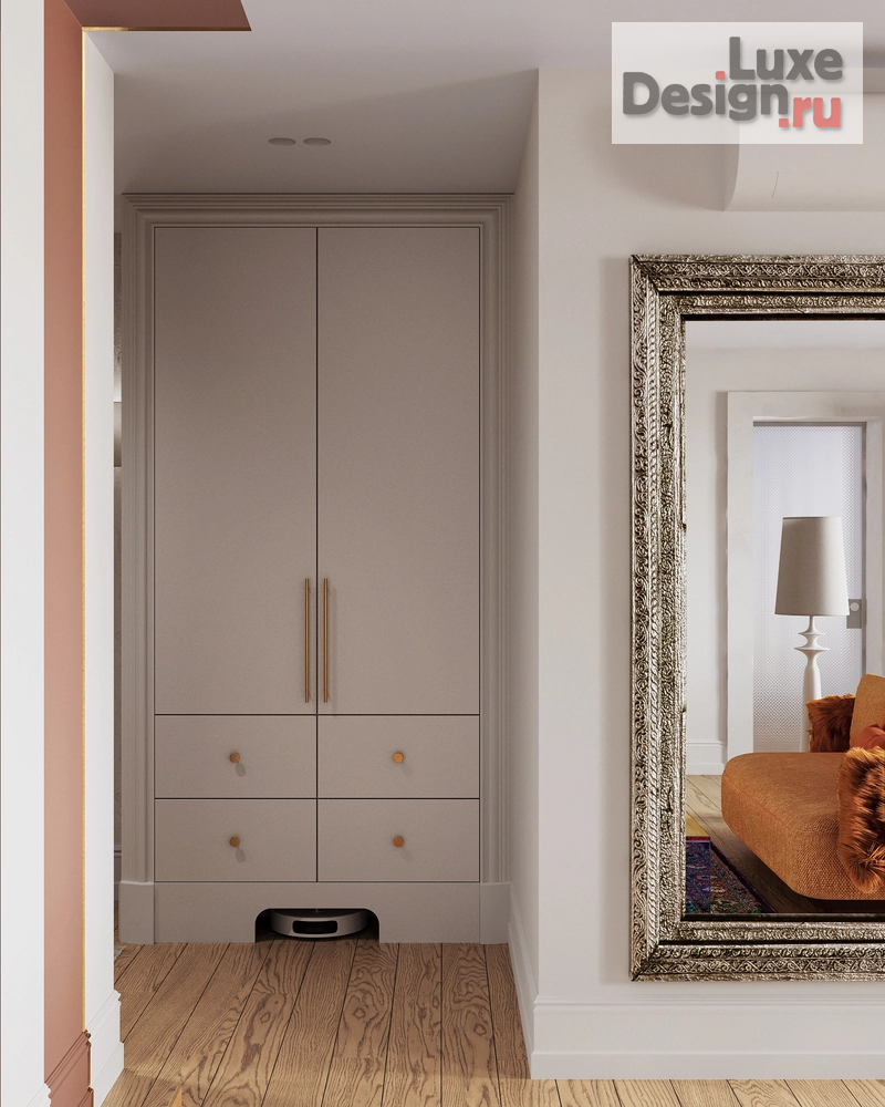 Дизайн интерьера трехкомнатной квартиры "Калейдоскоп – проект квартиры для семейной пары с дочерью | ЖК "Гулливер"" (фото 29)