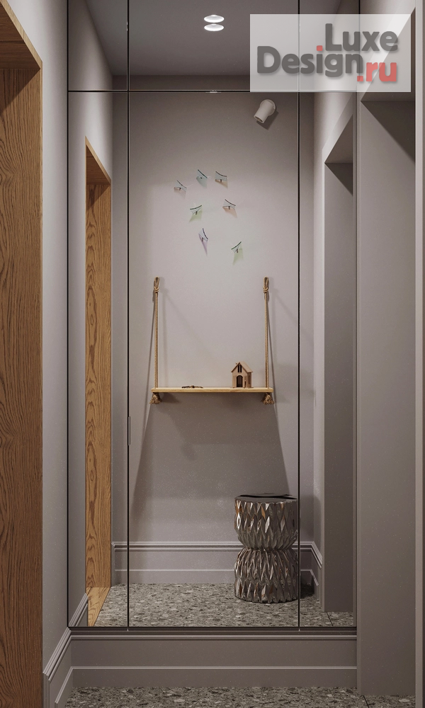 Дизайн интерьера трехкомнатной квартиры "Калейдоскоп – проект квартиры для семейной пары с дочерью | ЖК "Гулливер"" (фото 31)