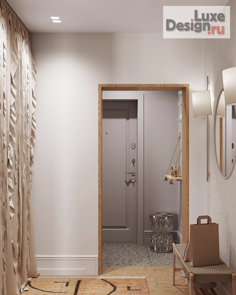 Дизайн интерьера трехкомнатной квартиры "Калейдоскоп – проект квартиры для семейной пары с дочерью | ЖК "Гулливер"" (фото 32)