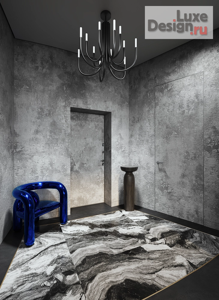 Дизайн интерьера апартаментов "Огонь, вода и медные трубы - дизайн-проект апартаментов в Башне Исеть" (фото 3)