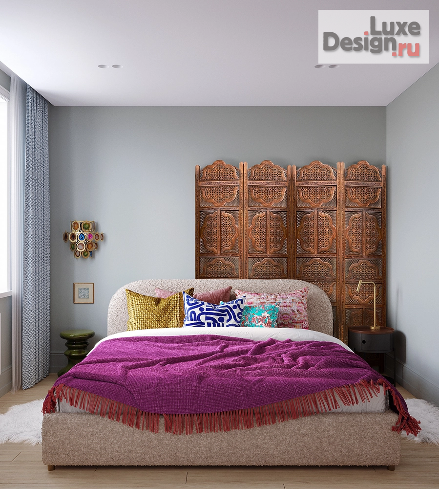 Дизайн интерьера трехкомнатной квартиры "Калейдоскоп – проект квартиры для семейной пары с дочерью | ЖК "Гулливер"" (фото 38)