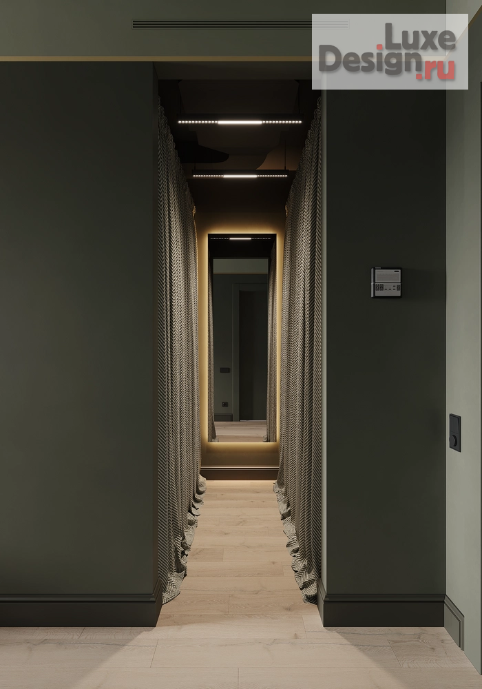 Дизайн интерьера четырехкомнатной квартиры "1+1 - дизайн-проект 4-х комнатной квартиры от Брусники в Академическом. г.Екатеринбург" (фото 22)