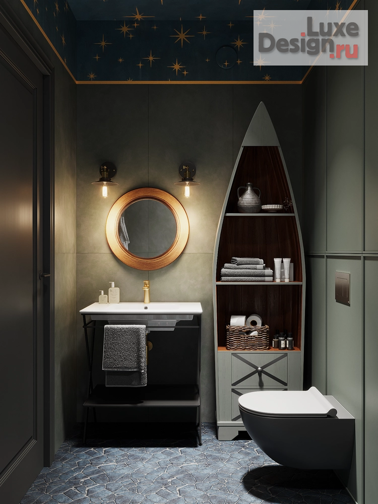 Дизайн интерьера трехкомнатной квартиры "Дом у озера – интерьер для успешной бизнес-вумен | ЖК "Clever Park"" (фото 17)