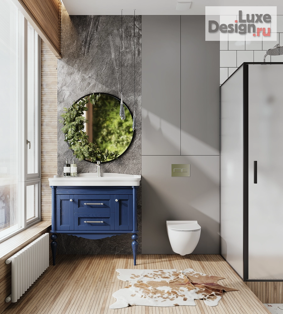 Дизайн интерьера четырехкомнатной квартиры "Семейный остров - двухуровневая квартира в ЖК Северный" (фото 24)