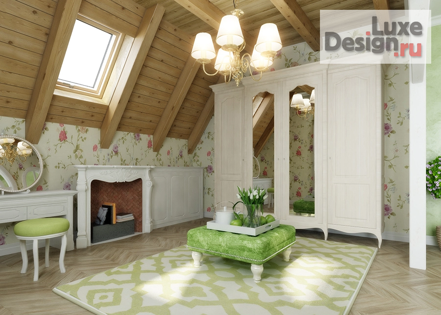 Дизайн интерьера гостиной "Спальная анфилада" (фото 7)