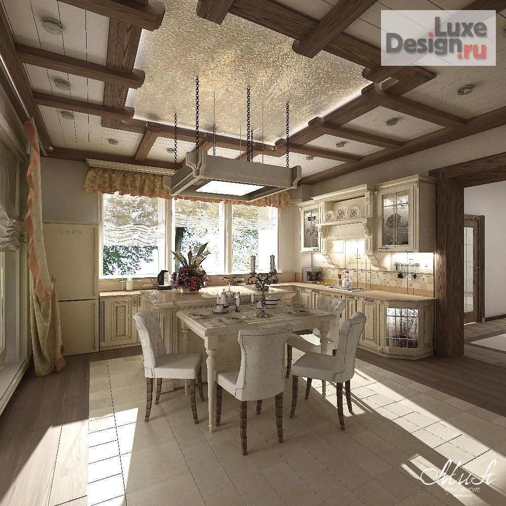 Дизайн интерьера коттеджа "Коттедж в стиле Шале, Дубрава" (фото 7)