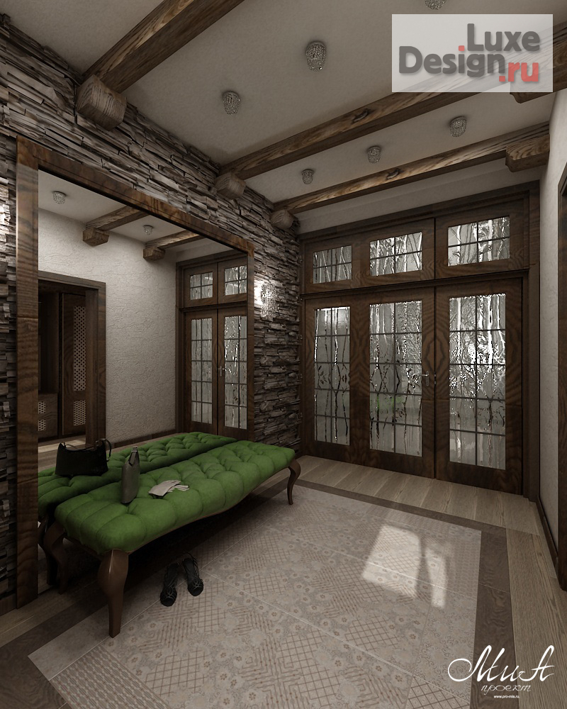 Дизайн интерьера коттеджа "Коттедж в стиле Шале, Дубрава" (фото 19)