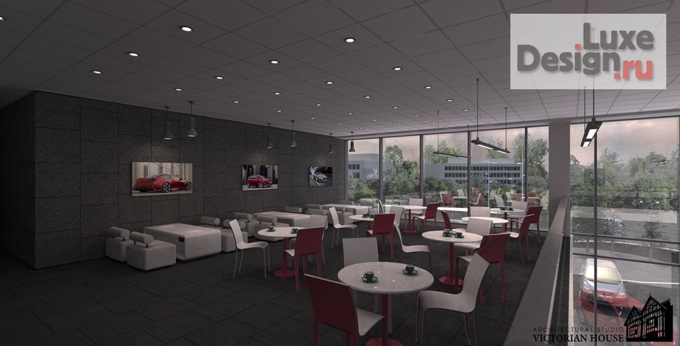 Дизайн интерьера автосалона "Проект автосалона KIA" (фото 5)