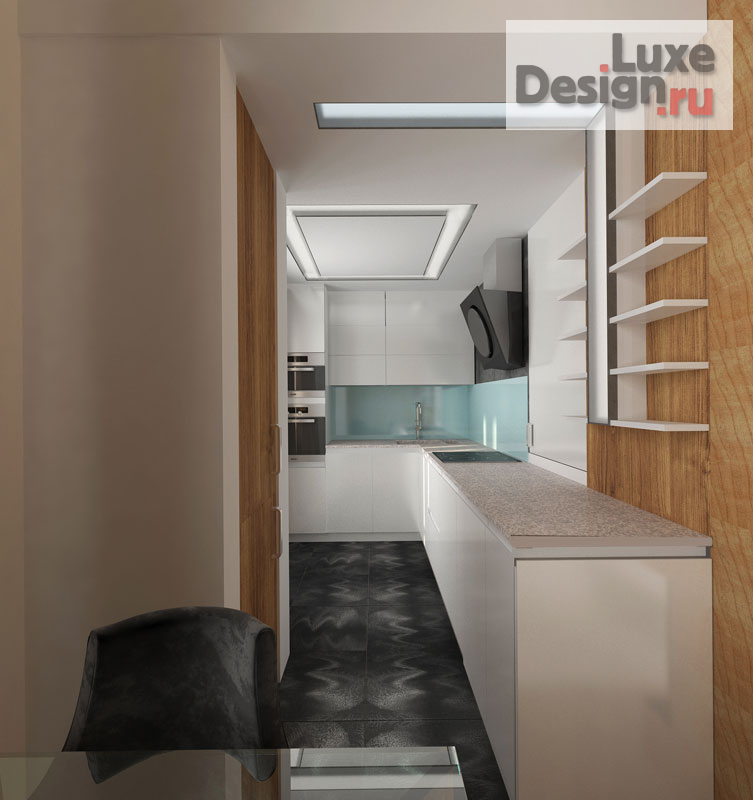 Дизайн интерьера квартиры "Проект квартиры в ЖК "Мичуринский"" (фото 6)