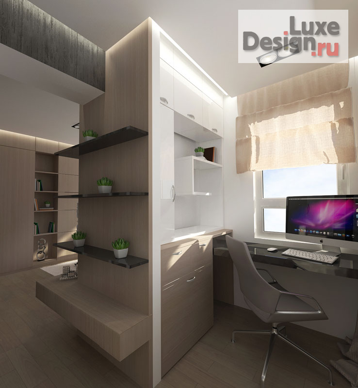 Дизайн интерьера квартиры "Проект квартиры в ЖК "Мичуринский"" (фото 7)