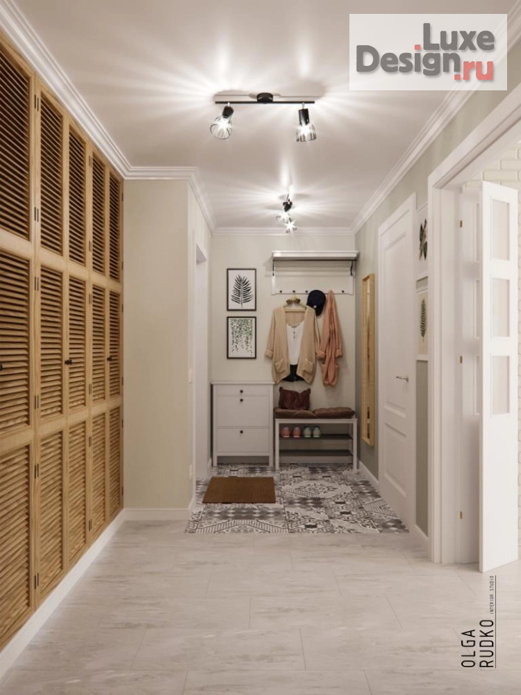 Дизайн интерьера двухкомнатной квартиры "SCANDINAVIA" (фото 2)