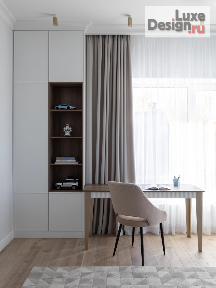 Дизайн интерьера загородного дома "Частный дом в стиле современная классика с сауной" (фото 7)