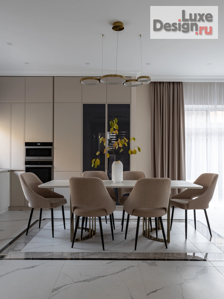 Дизайн интерьера загородного дома "Частный дом в стиле современная классика с сауной" (фото 14)