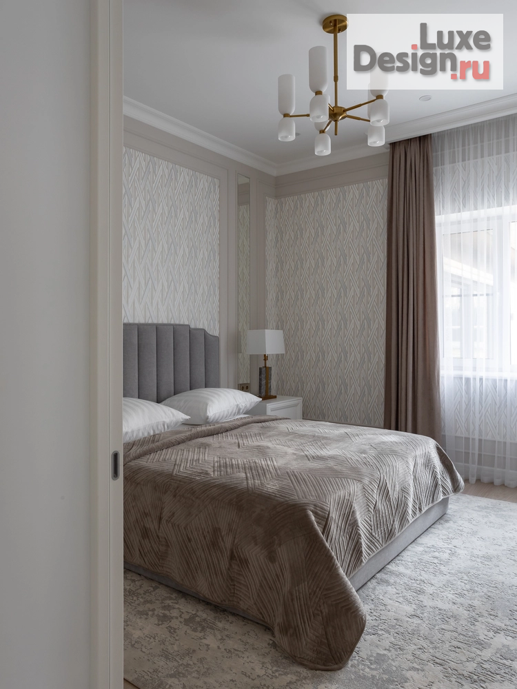 Дизайн интерьера загородного дома "Частный дом в стиле современная классика с сауной" (фото 20)