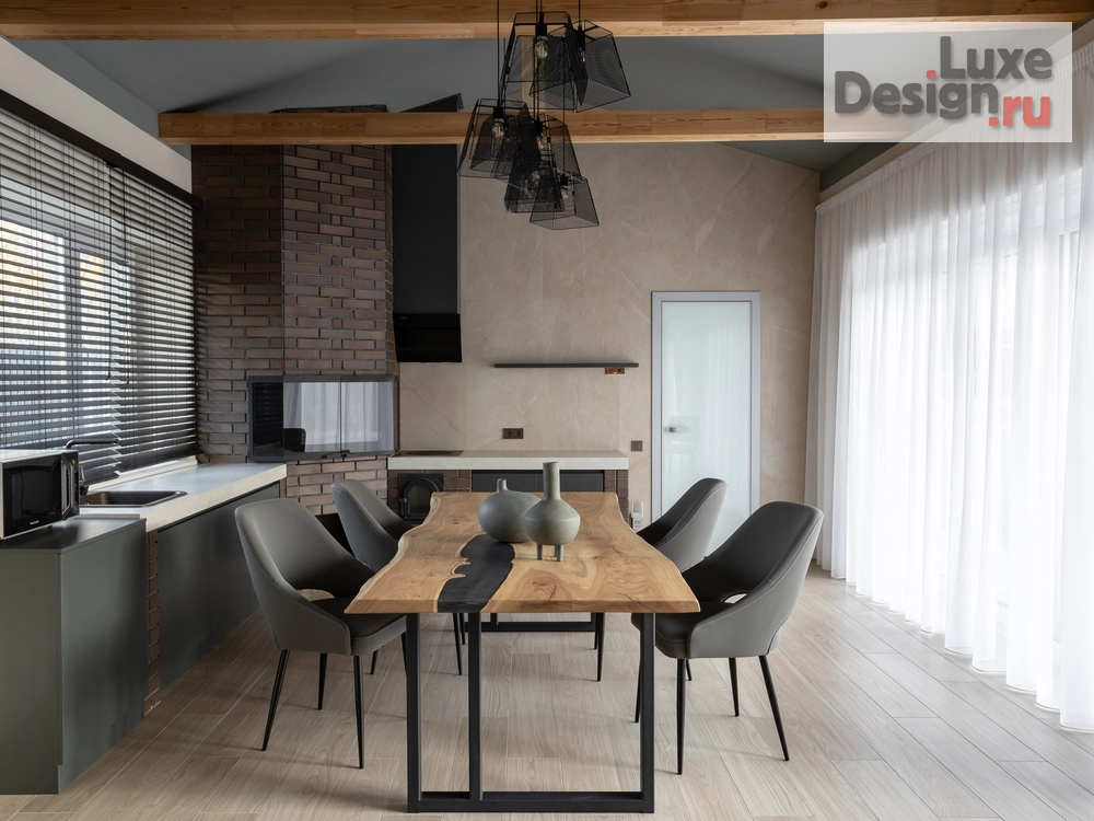 Дизайн интерьера загородного дома "Частный дом в стиле современная классика с сауной" (фото 24)