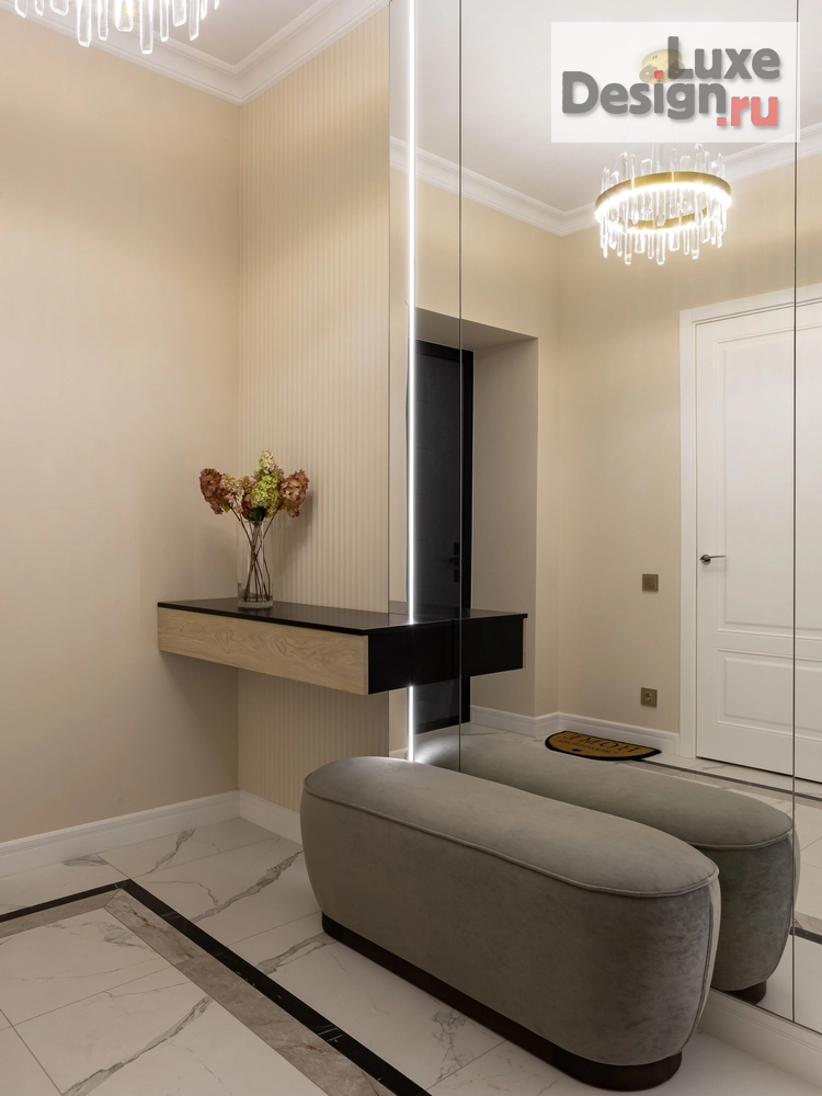 Дизайн интерьера загородного дома "Частный дом в стиле современная классика с сауной" (фото 32)