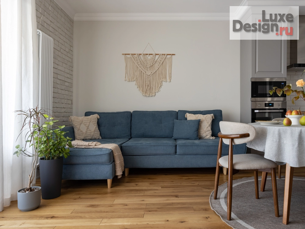 Дизайн интерьера таунхауса "Сканди дом для семьи дизайнера интерьера" (фото 2)