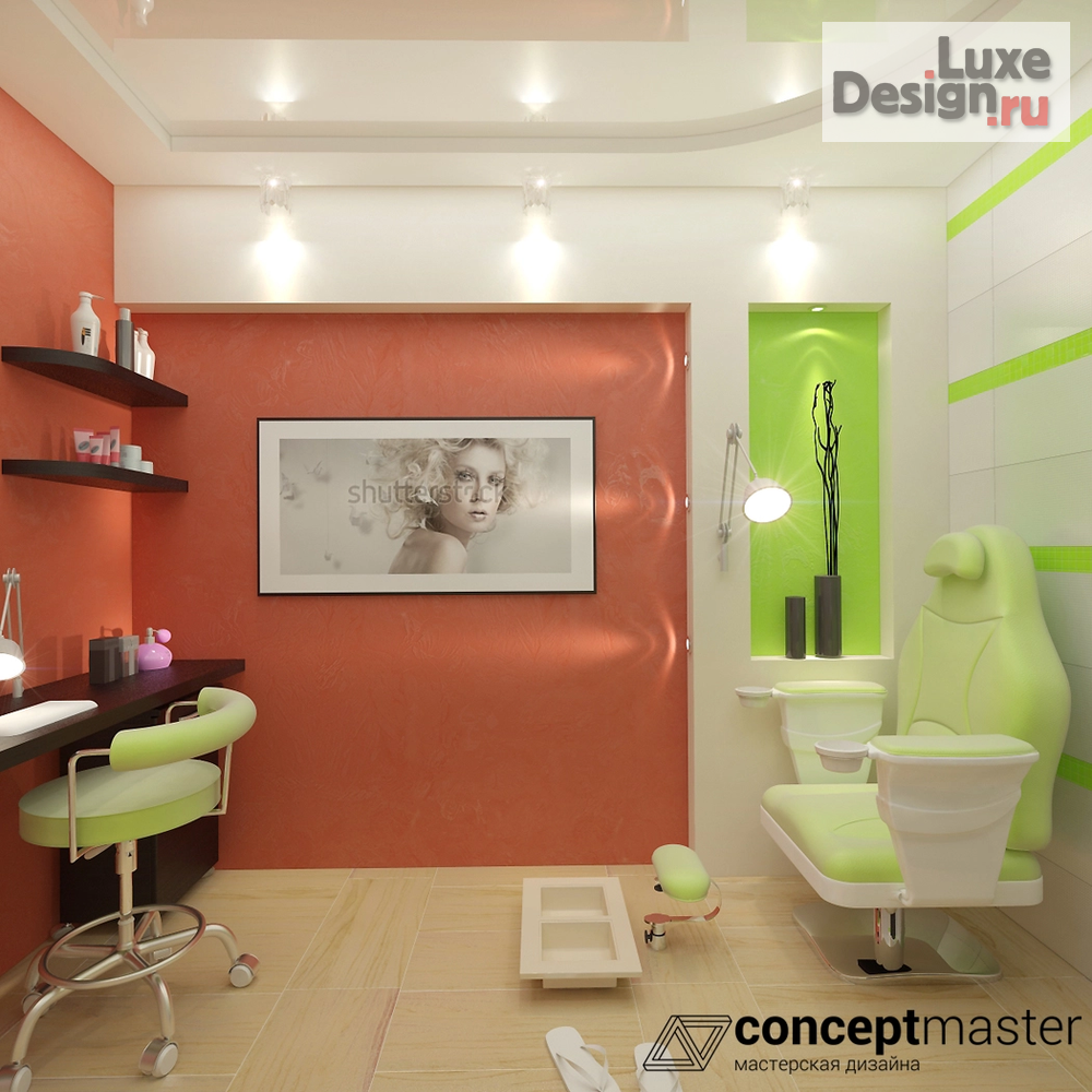 Дизайн интерьера салона красоты "Салон красоты." (фото 6)