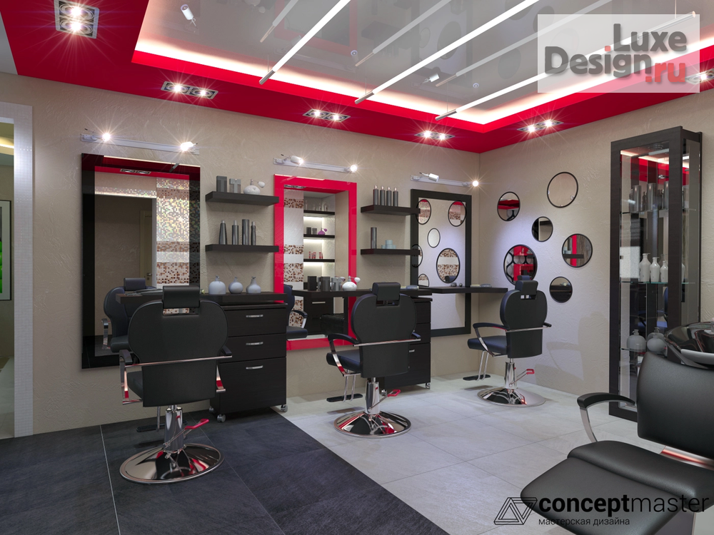 Дизайн интерьера салона красоты "Салон красоты." (фото 2)