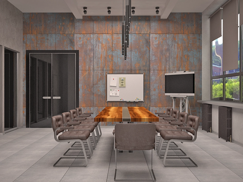 Дизайн интерьера офиса в Екатеринбурге "Офис."