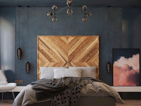 Дизайн интерьера спальни в Екатеринбурге 