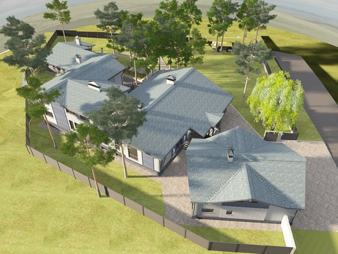 Частная архитектура в Екатеринбурге "Архитектурно -Интерьерная студия КомфортА Индивидуальный Жилой дом"