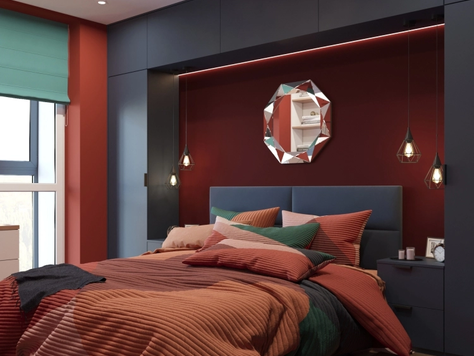 Дизайн интерьера спальни в Екатеринбурге "Дизайн спальни"