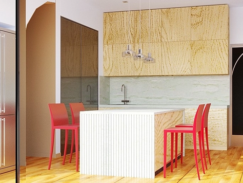 Дизайн интерьера Частного дома в Екатеринбурге "Кухня для любителей готовить в Австралии"