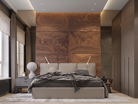 Дизайн интерьера в Екатеринбурге "Квартира PR-232 ЖК Клевер - парк"