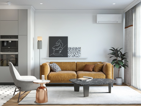 Дизайн интерьера четырехкомнатной квартиры в Екатеринбурге "Квартира PR-101 в ЖК Нагорный"